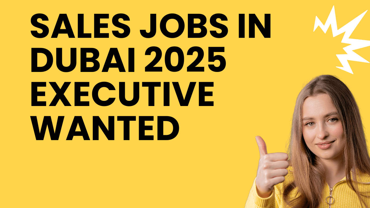 Sales Marketing Jobs in Dubai